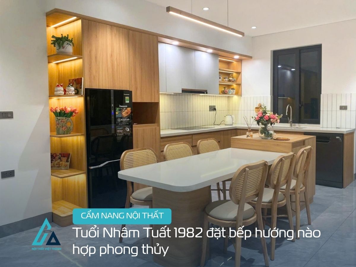 Tuổi Nhâm Tuất 1982 đặt bếp hướng nào hợp phong thủy