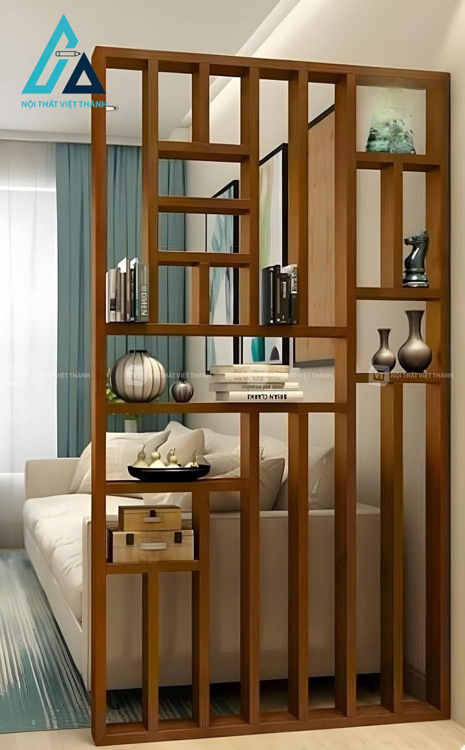 Vách trang trí gỗ hiện đại 3