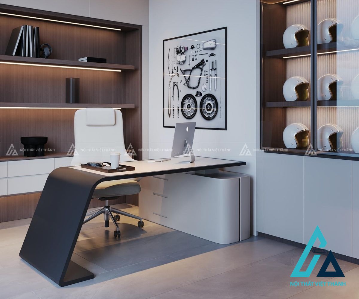 Đặt bàn ở vị trí trung tâm, hướng nhìn bao quát