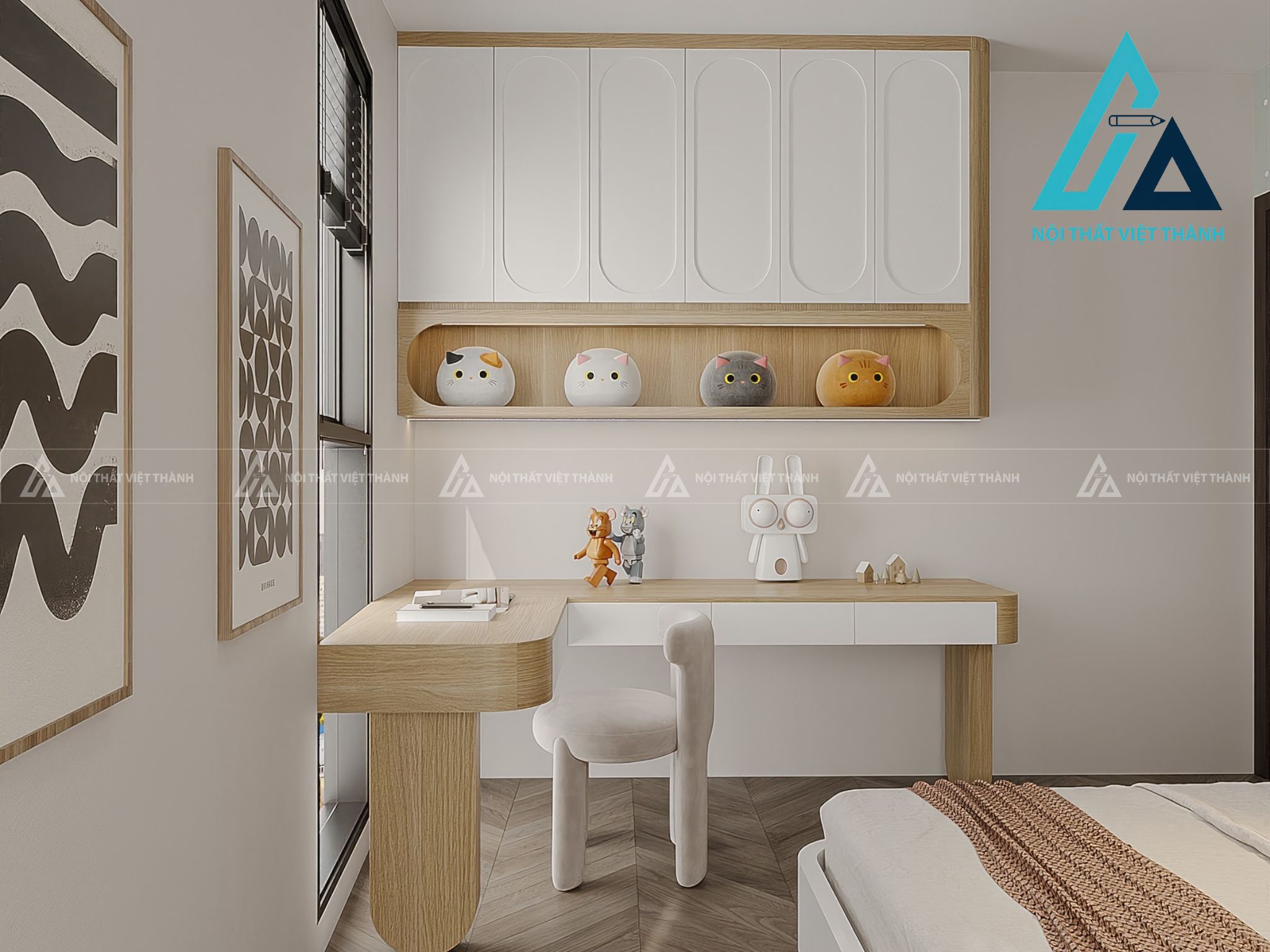 Bàn phù hợp diện tích phòng