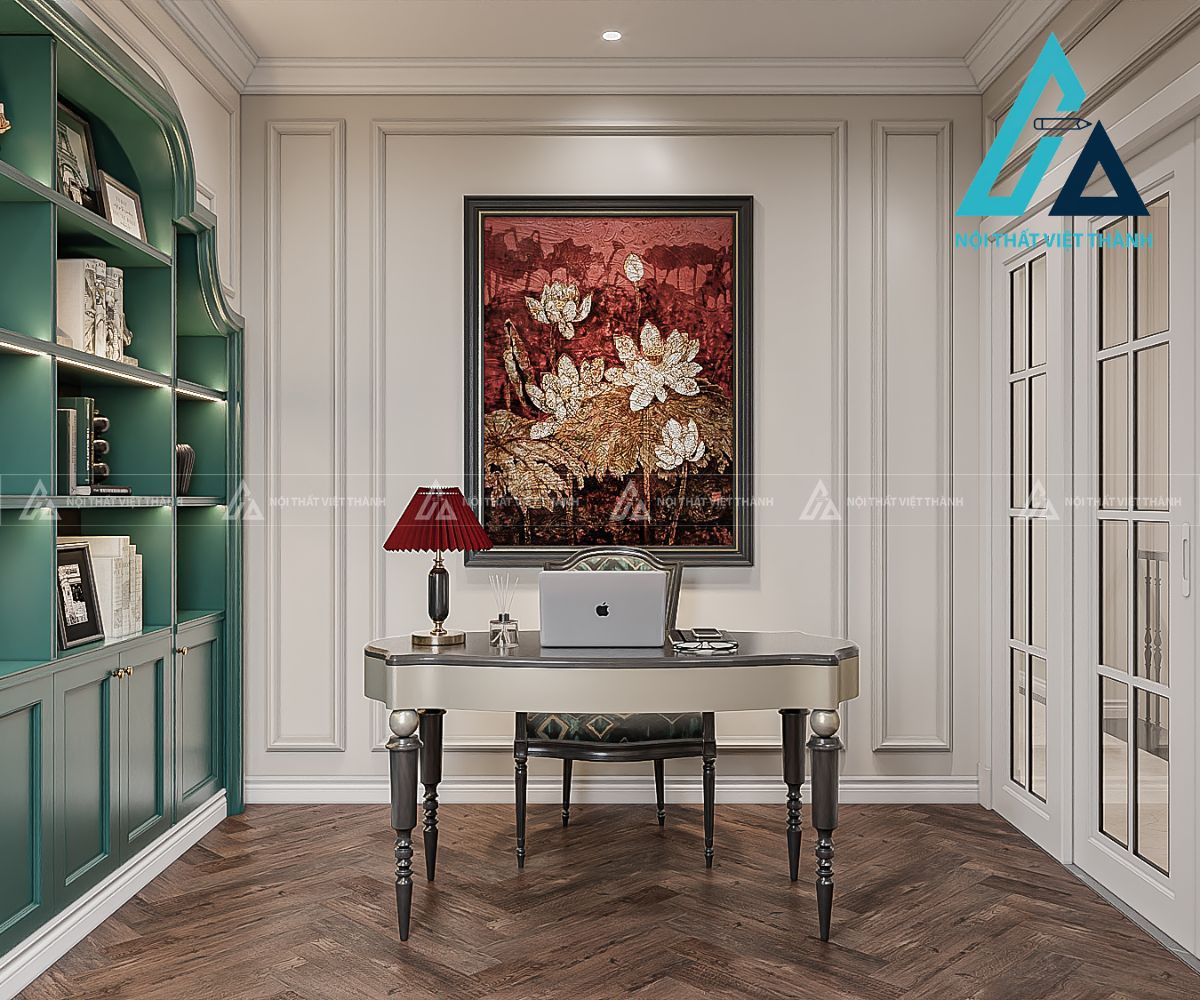 Mẫu bàn làm việc sang trọng