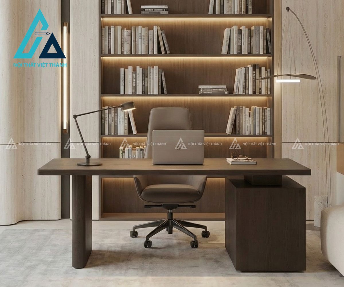 Thiết kế và thi công bàn giám đốc cao cấp, chất lượng