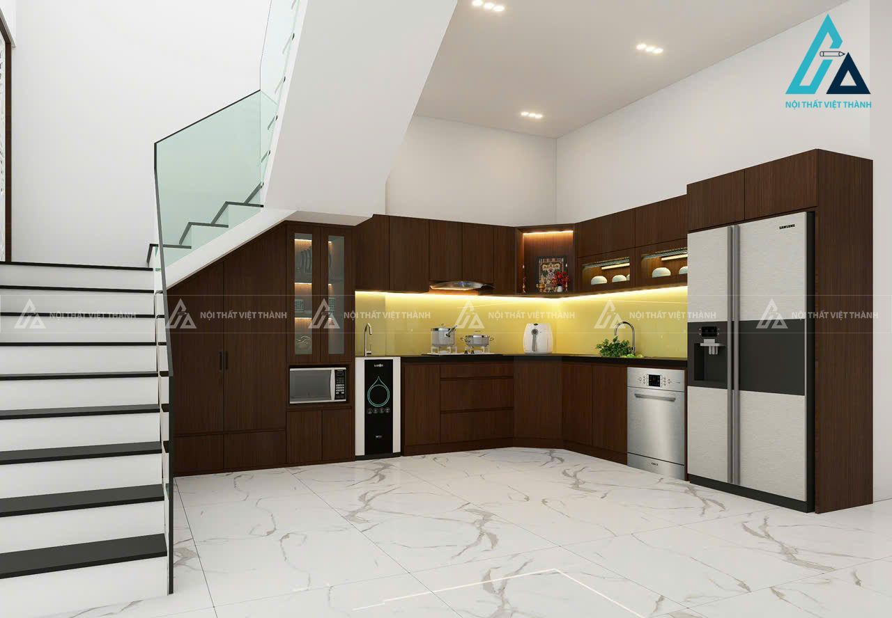 Căn bếp tối giản- sang trọng