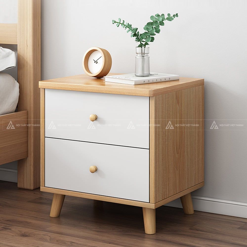 Thiết kế tủ đầu giường hiện đại điểm nhấn tinh tế cho không gian phòng ngủ