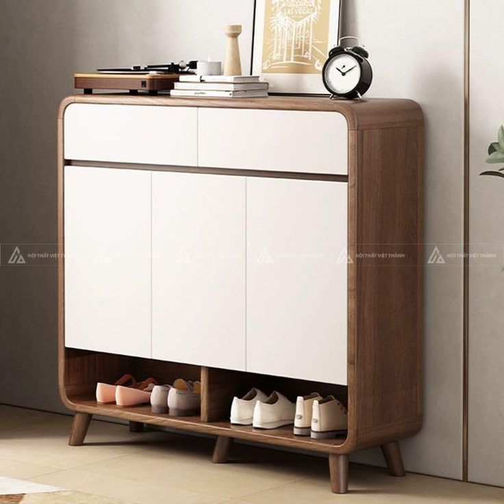 Thiết kế và thi công tủ giày dép giúp nâng tầm lối vào với tủ giày dép tinh tế
