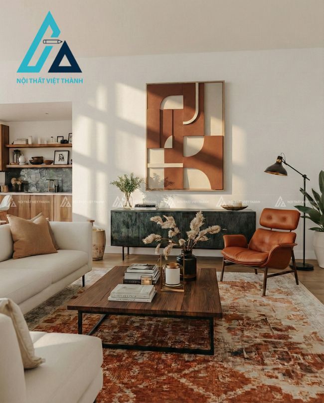 Tranh gỗ treo tường phù hợp nhiều phong cách nội thất