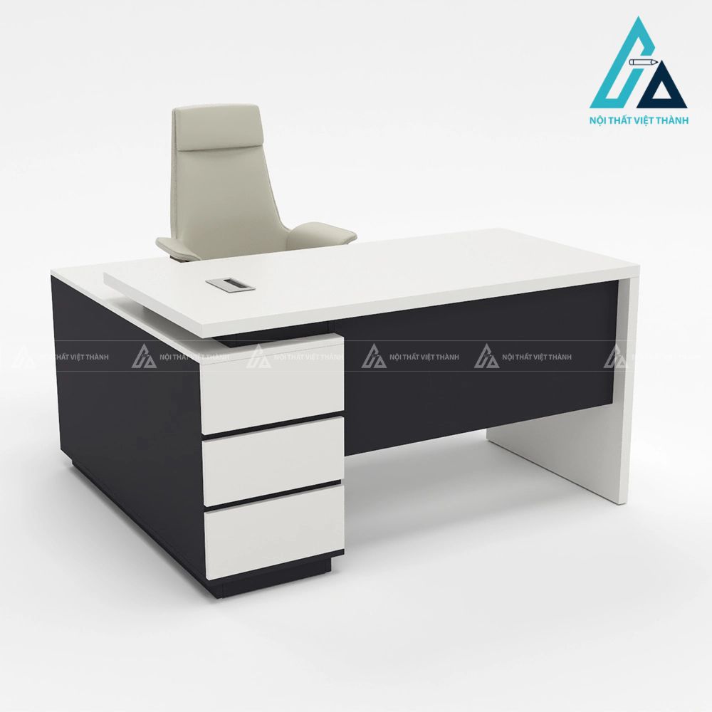Bàn Lãnh Đạo Chữ L Thiết Kế Tối Giản Thanh Lịch