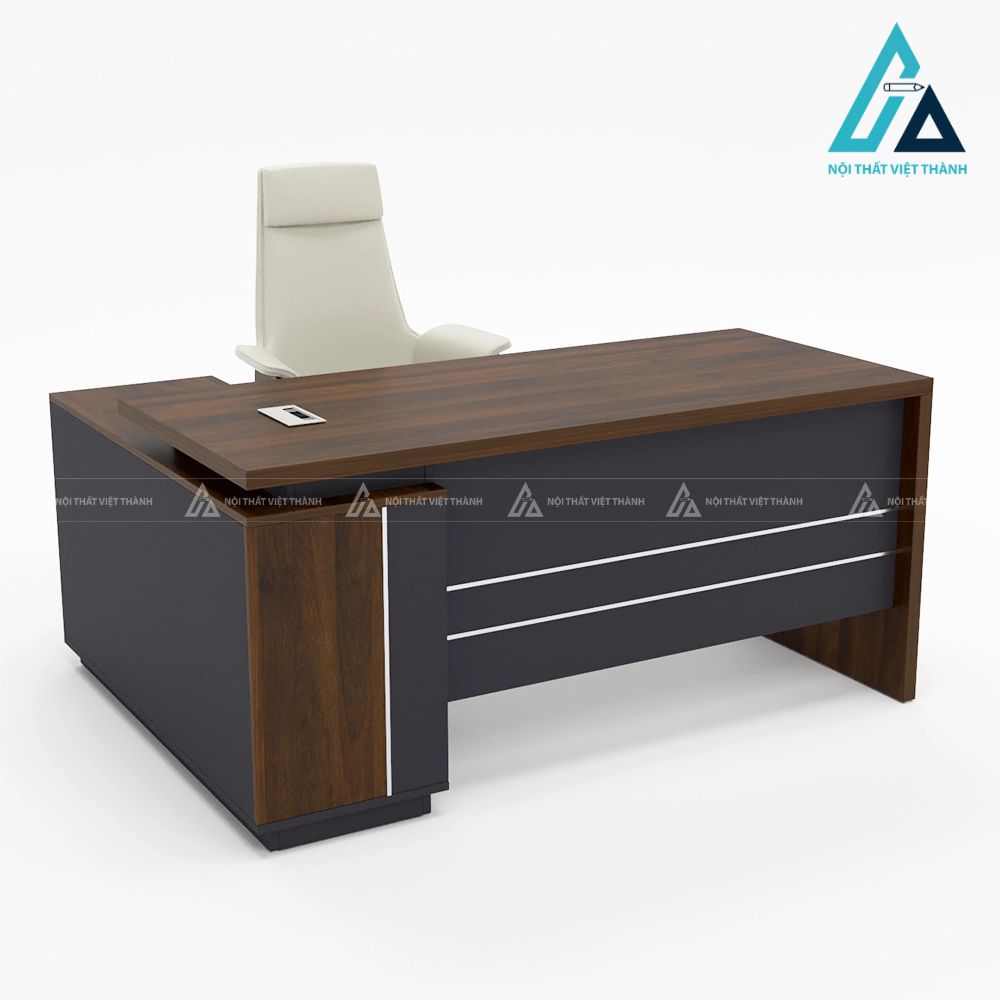 Bàn Giám Đốc Chữ L Phong Cách Tối Giản Tối Ưu Không Gian