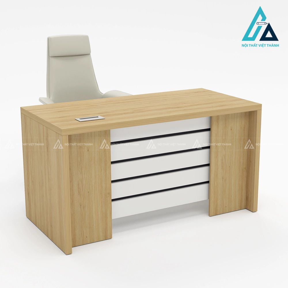 Bàn Giám Đốc Đơn Giản Nhỏ Gọn Sang Trọng