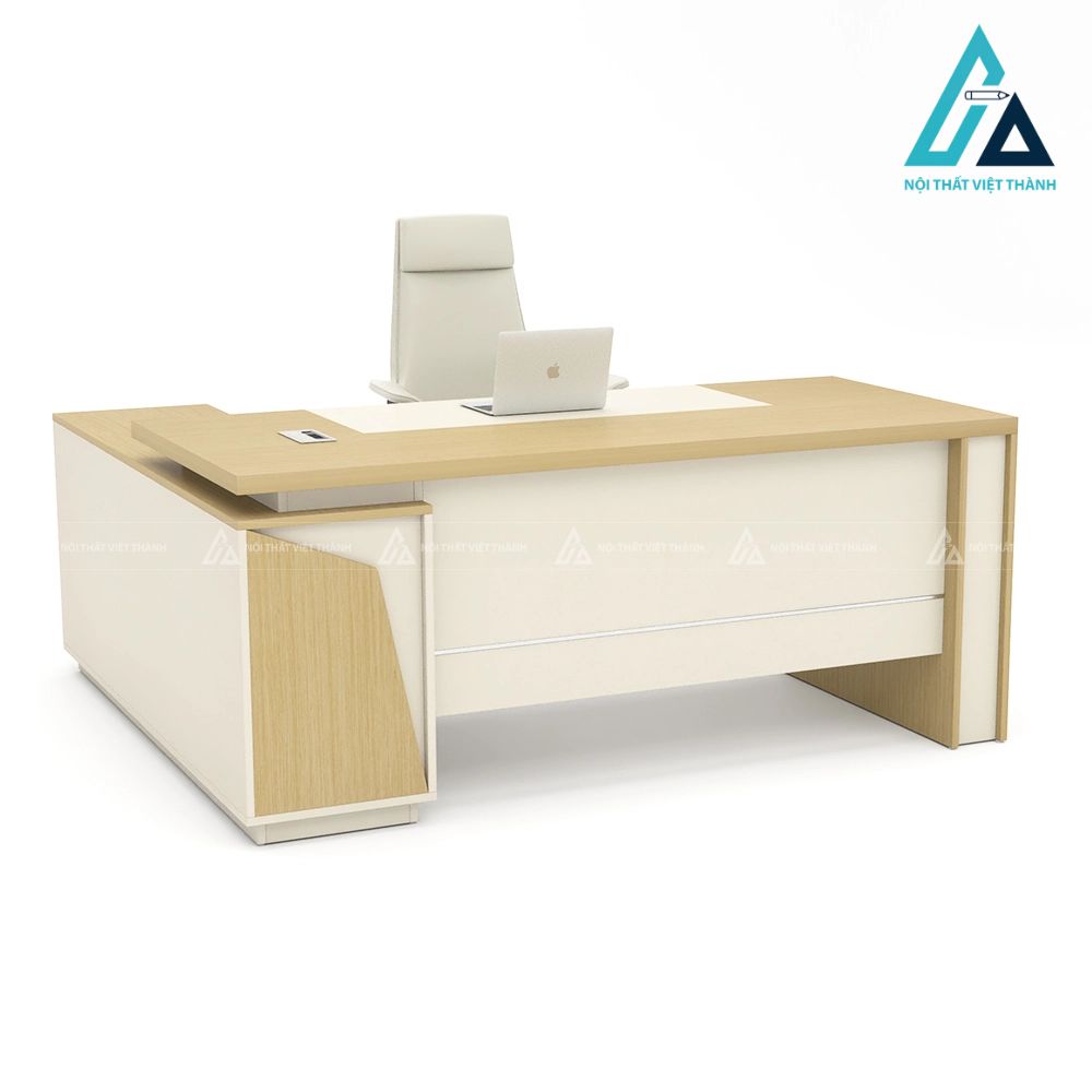 Bàn Giám Đốc Thiết Kế Hình Khối Cách Điệu Đẳng Cấp