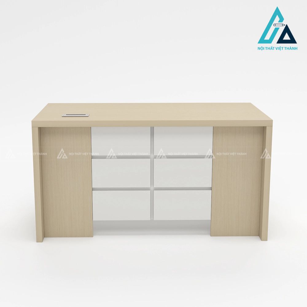 Bàn Làm Việc Giám Đốc Thiết Kế Khối Vững Chãi 1