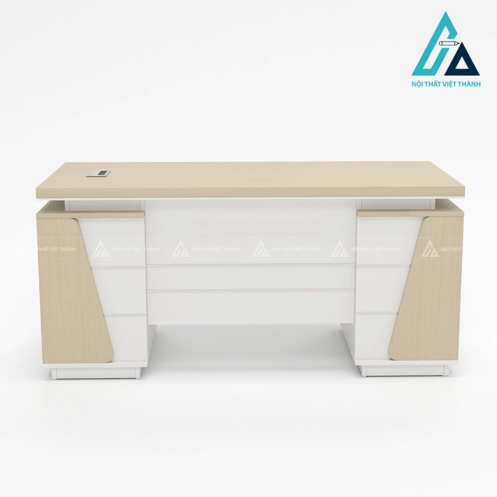 Bàn Giám Đốc Hiện Đại 2 Hộc Tủ Đối Xứng Sang Trọng 1