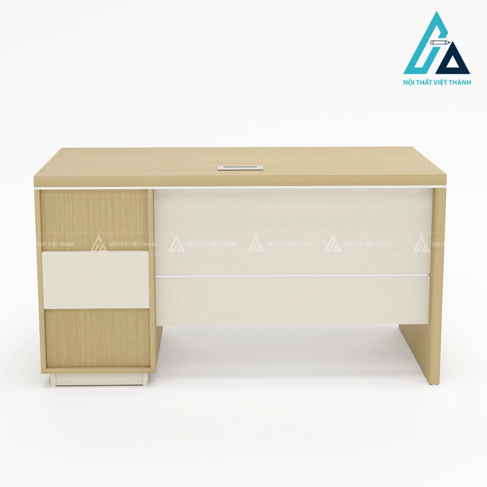 Bàn Giám Đốc Tối Giản Tích Hợp Hộc Tủ Tiện Lợi 1