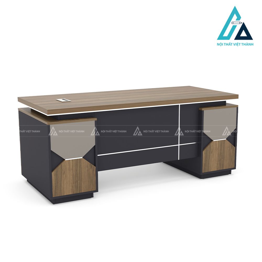 Bàn Giám Đốc Hiện Đại Tích Hợp Hộc Tủ Tiện Nghi Gọn Gàng 2