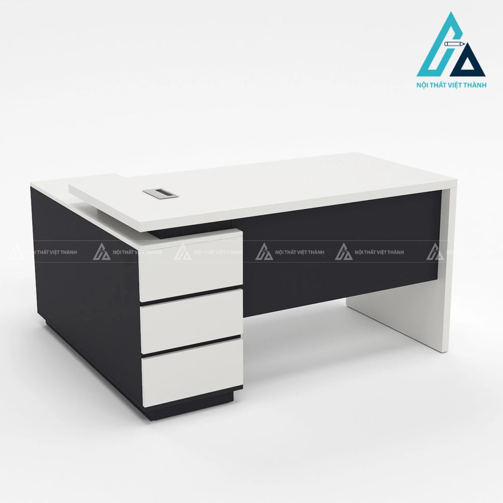 Bàn Lãnh Đạo Chữ L Thiết Kế Tối Giản Thanh Lịch 2