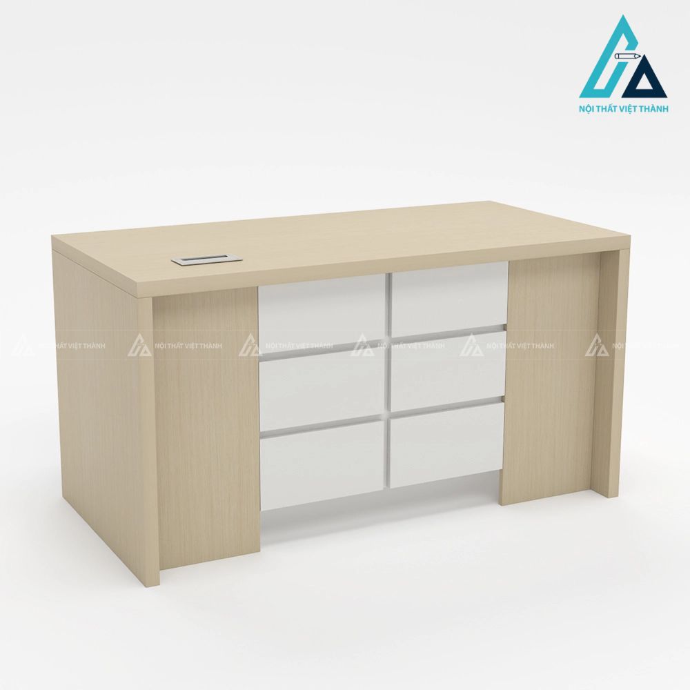 Bàn Làm Việc Giám Đốc Thiết Kế Khối Vững Chãi 2