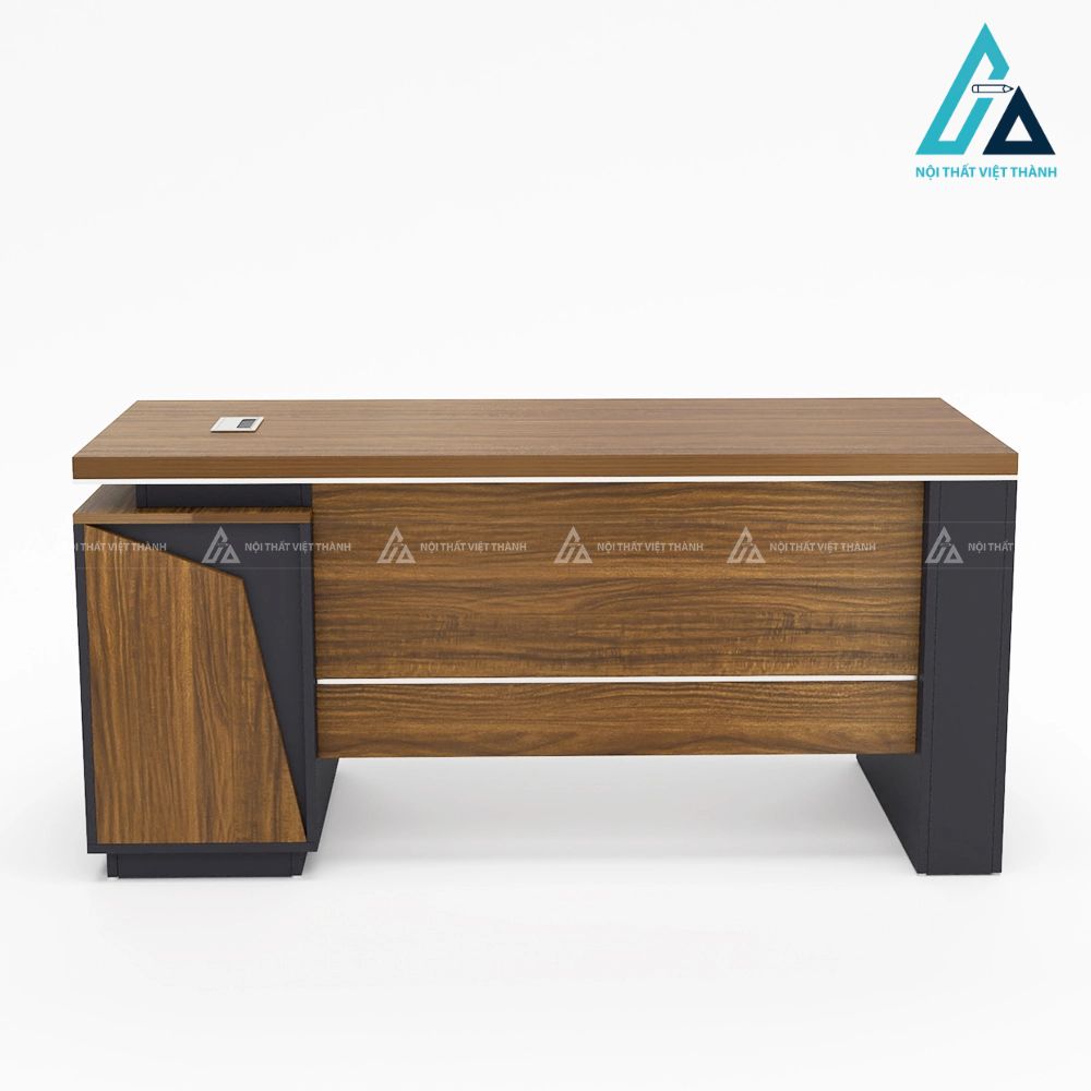 Bàn Giám Đốc Hiện Đại Thiết Kế Hình Khối Nghệ Thuật 2