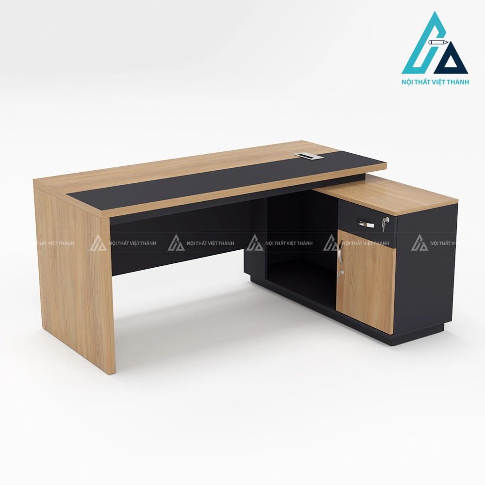 Bàn Giám Đốc Chữ L Cao Cấp Thiết Kế Thanh Thoát Sang Trọng 3