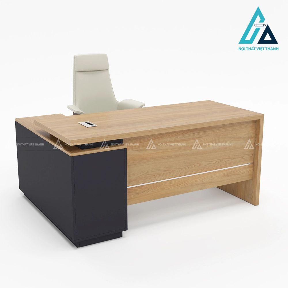 Bàn Lãnh Đạo Cao Cấp Tích Hợp Tủ Phụ Đa Năng