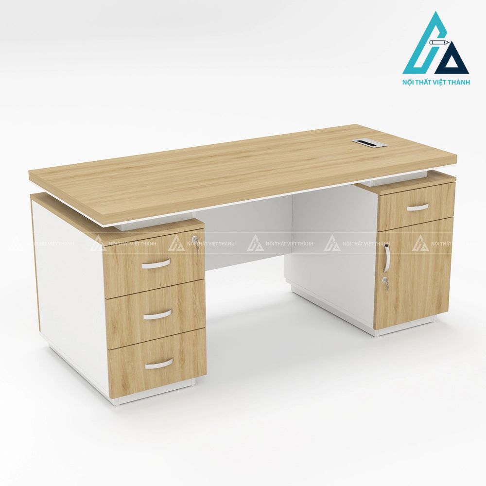 Bàn Giám Đốc Văn Phòng Thiết Kế Đối Xứng Gọn Gàng Hiện Đại 3