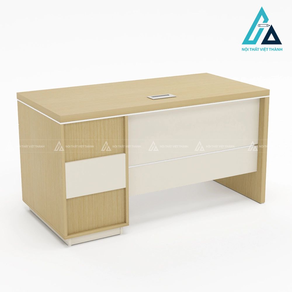 Bàn Giám Đốc Tối Giản Tích Hợp Hộc Tủ Tiện Lợi 3