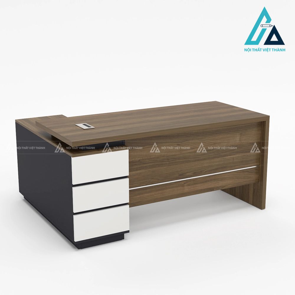 Bàn Lãnh Đạo Chữ L Thiết Kế Tối Giản Thanh Lịch 4