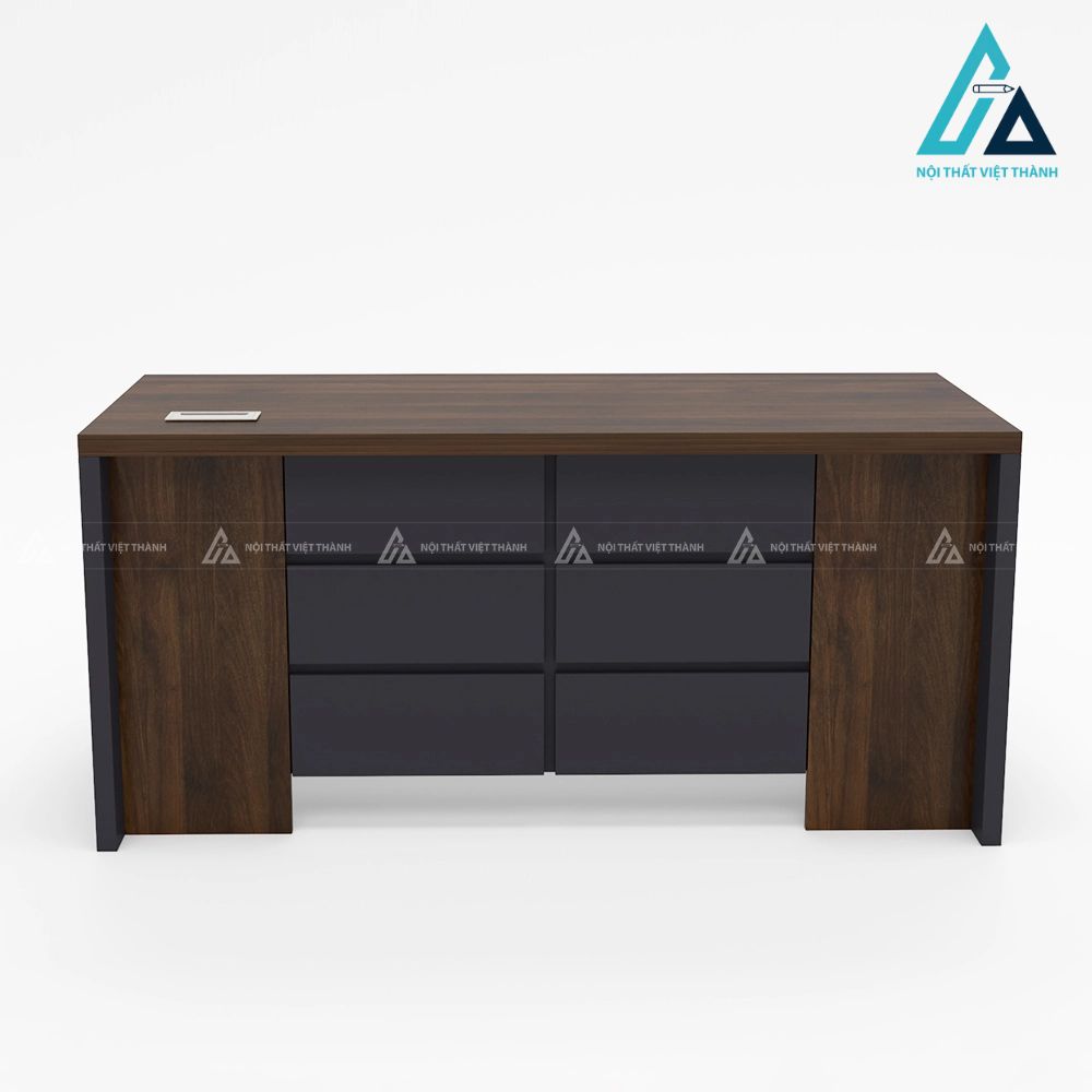 Bàn Làm Việc Giám Đốc Thiết Kế Khối Vững Chãi 5