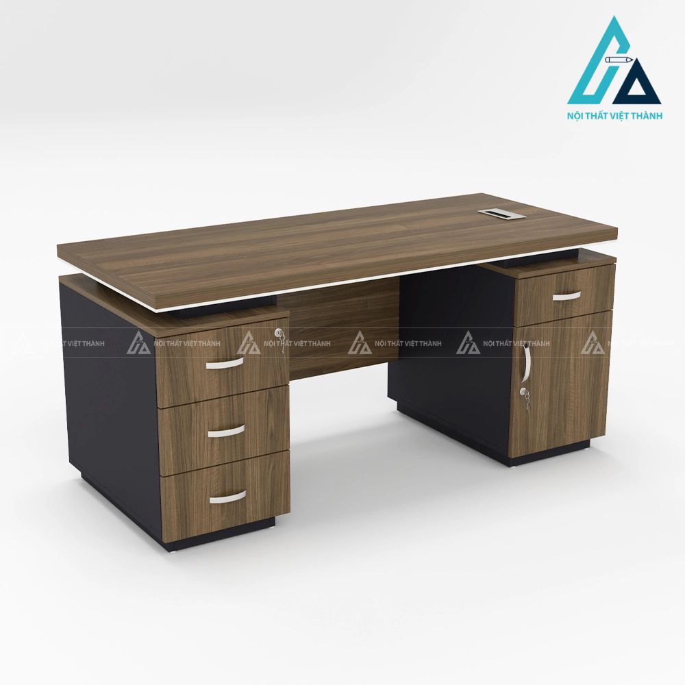 Bàn Giám Đốc Hiện Đại Thiết Kế Chân Vát Cách Điệu 5