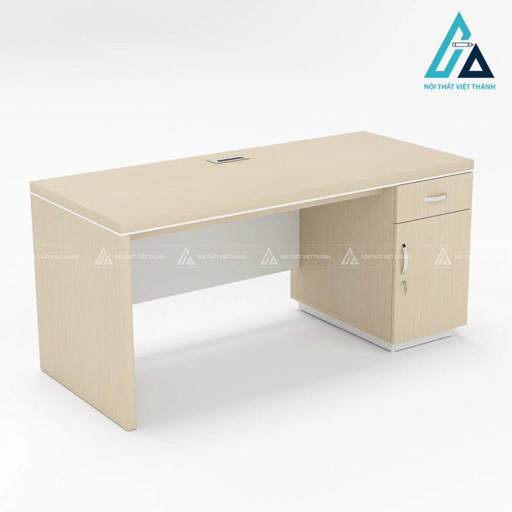 Bàn Giám Đốc Tối Giản Tích Hợp Hộc Tủ Tiện Lợi 6