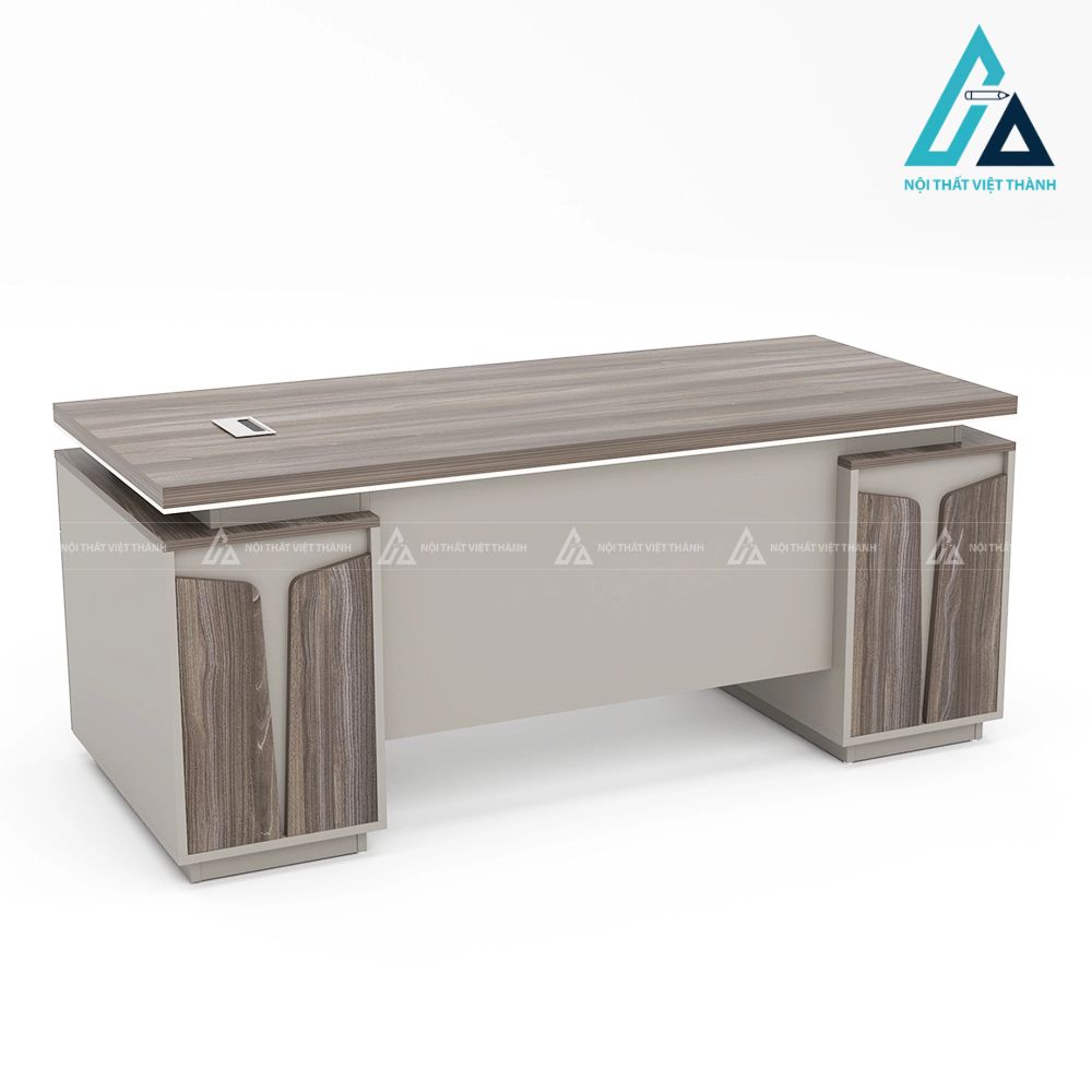 Bàn Giám Đốc Thiết Kế Khối Vát Đối Xứng Đẳng Cấp 6