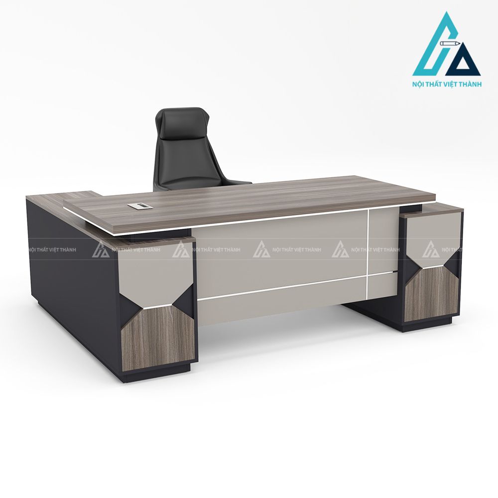 Bàn Giám Đốc Hiện Đại Tích Hợp Hộc Tủ Tiện Nghi Gọn Gàng 6