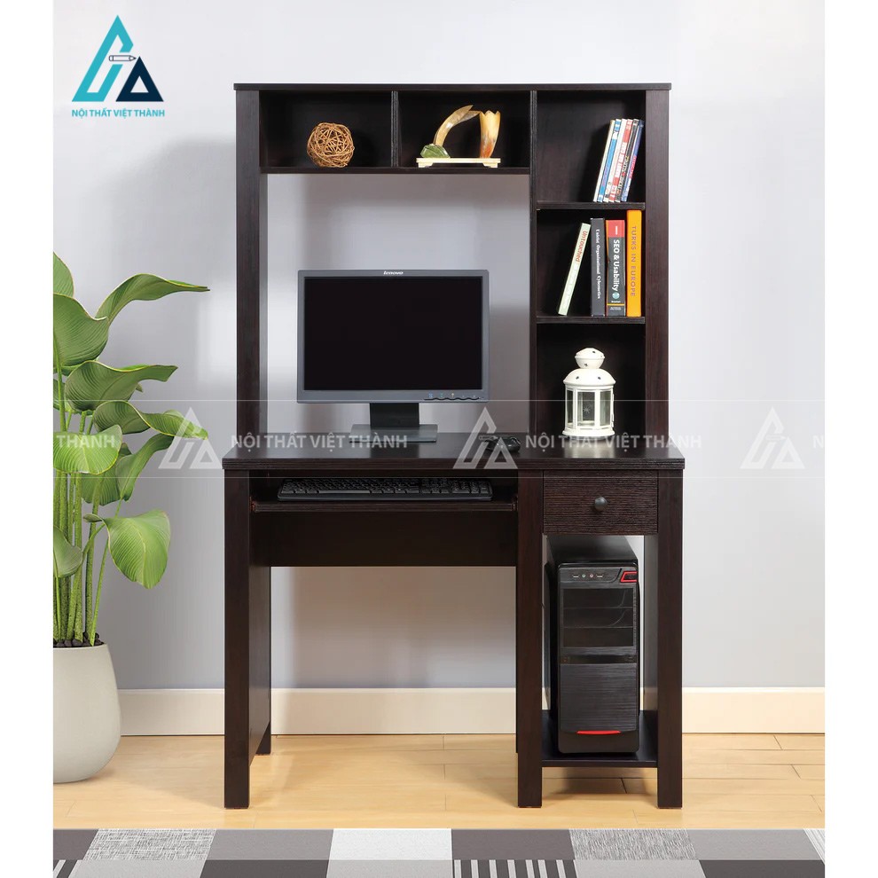 Bàn Học Sinh Kết Hợp Bàn Máy Tính Có Kệ Sách