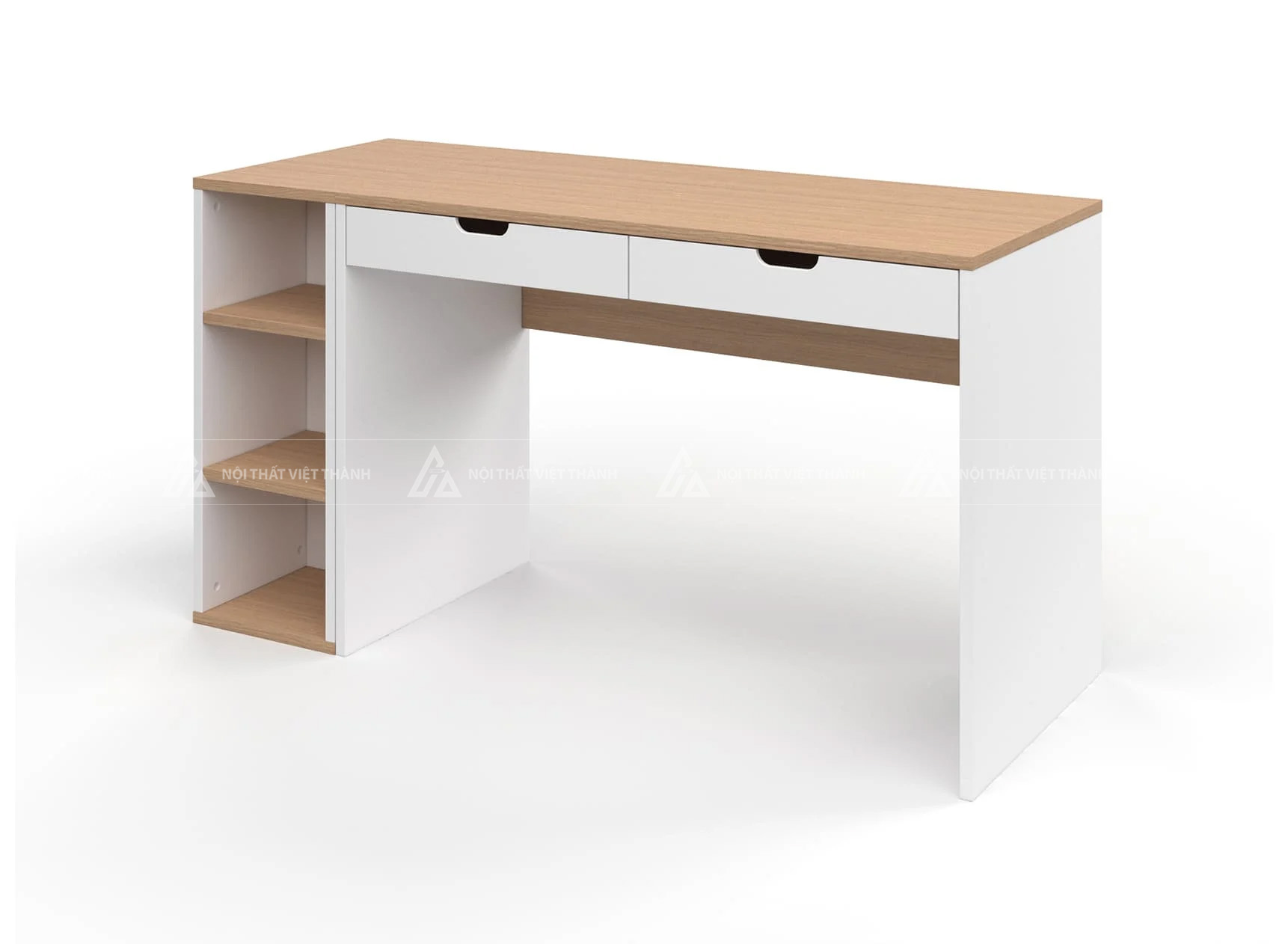 Bàn Học Sinh Dáng Thanh Lịch Tích Hợp Kệ Sách 3 Tầng Bên Hông 2
