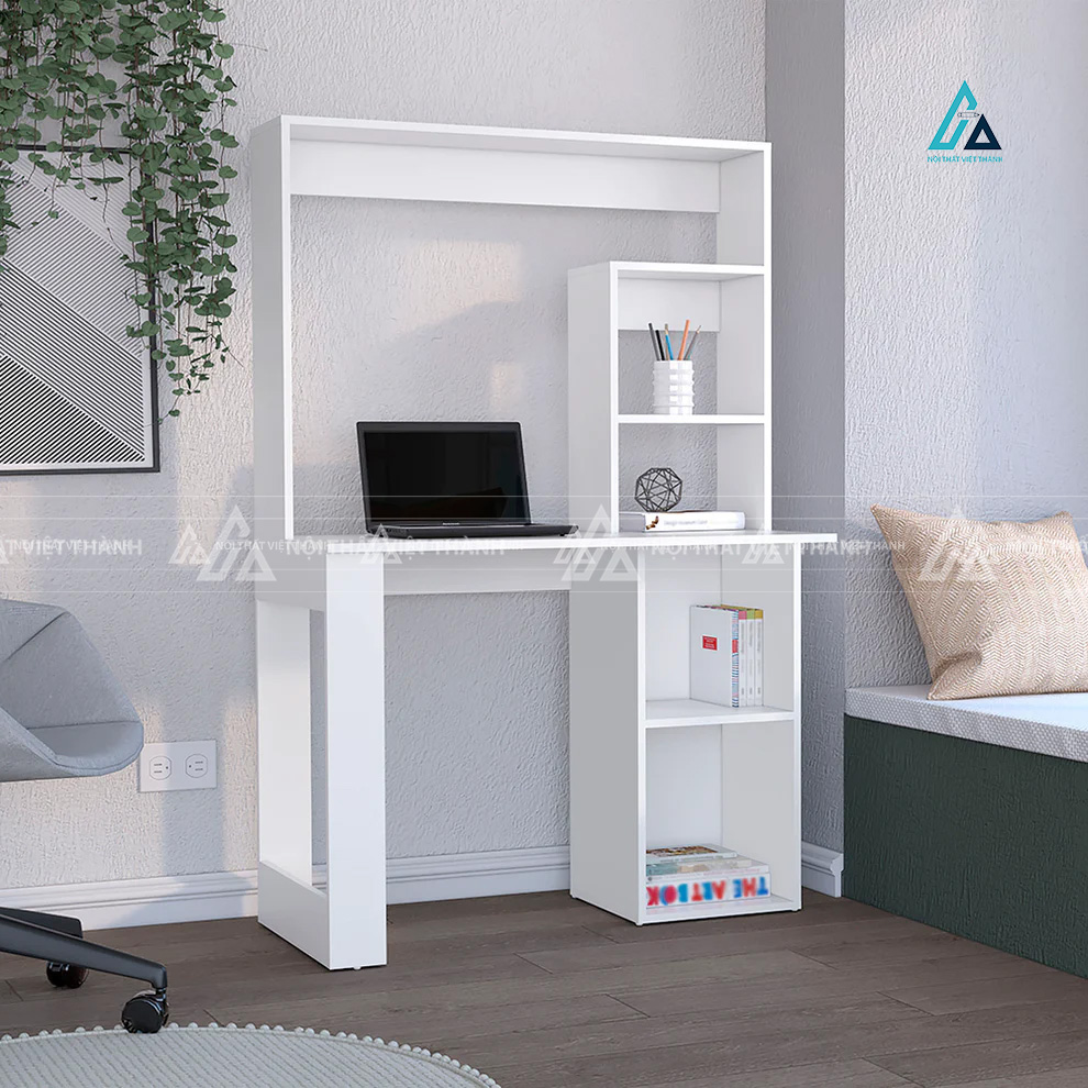 Bàn Học Sinh Hiện Đại Kèm Giá Sách Đứng Tiện Nghi