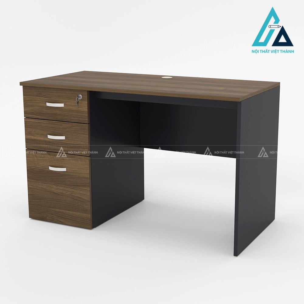 Bàn làm việc có 3 ngăn kéo liền tiện lợi 1