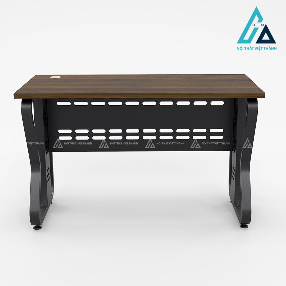 Bàn làm việc chân sắt cách điệu kiểu dáng atlas 2