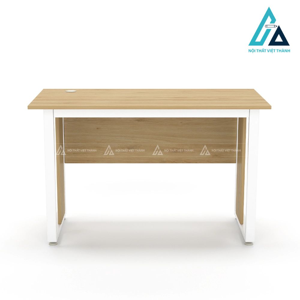 Bàn làm việc phong cách tối giản chân sắt sơn tĩnh điện 3