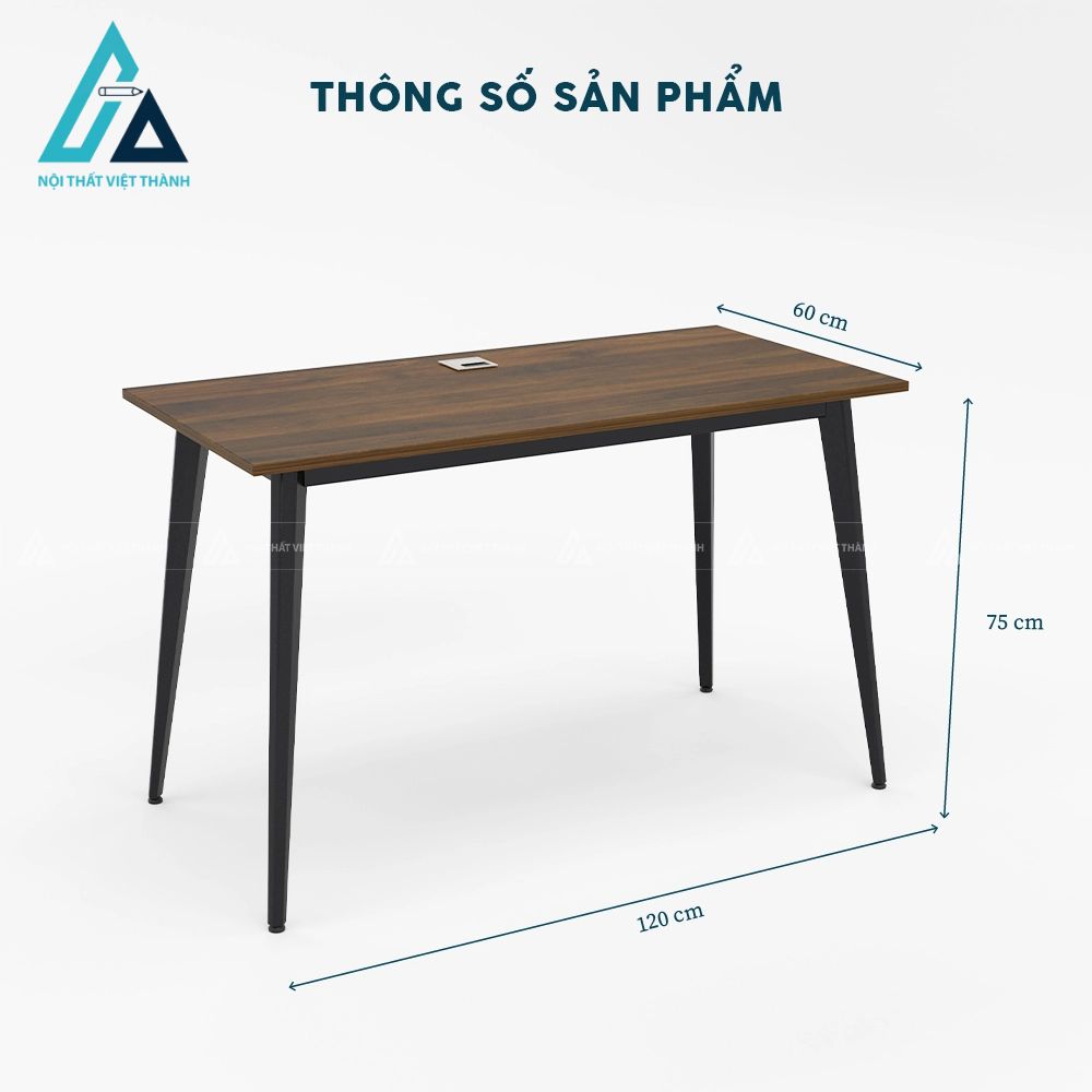 Bàn làm việc chân côn tối giản phong cách hiện đại 2