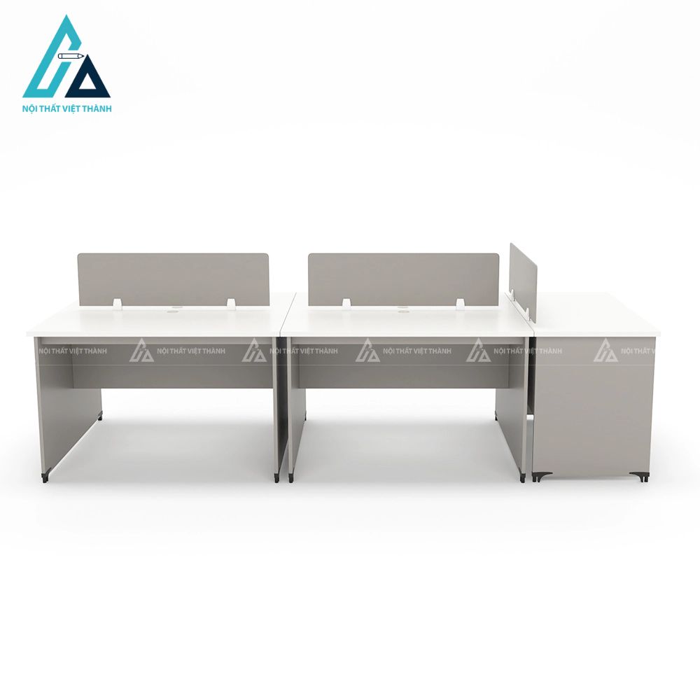 Hệ bàn làm việc nhóm 5 vị trí tối ưu diện tích 2