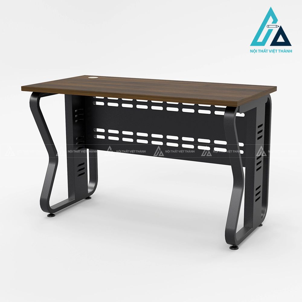 Bàn làm việc chân sắt cách điệu kiểu dáng atlas 3