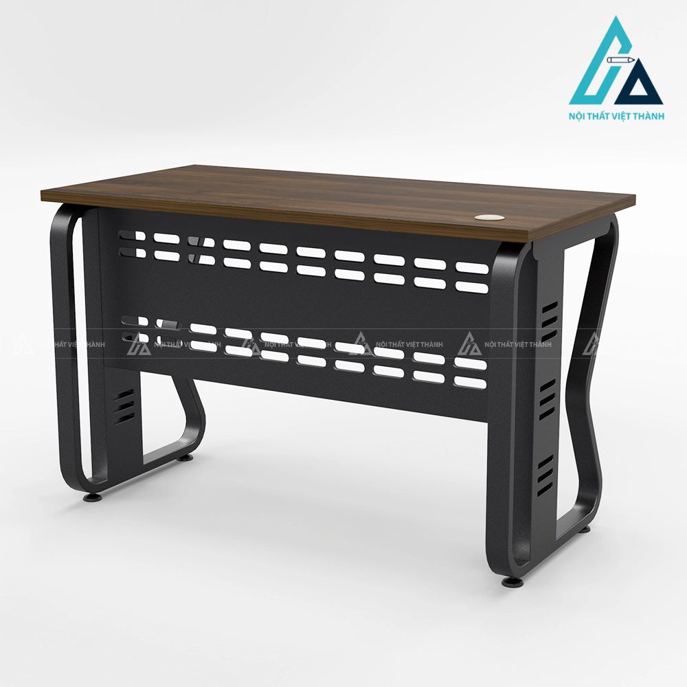 Bàn làm việc chân sắt cách điệu kiểu dáng atlas 4