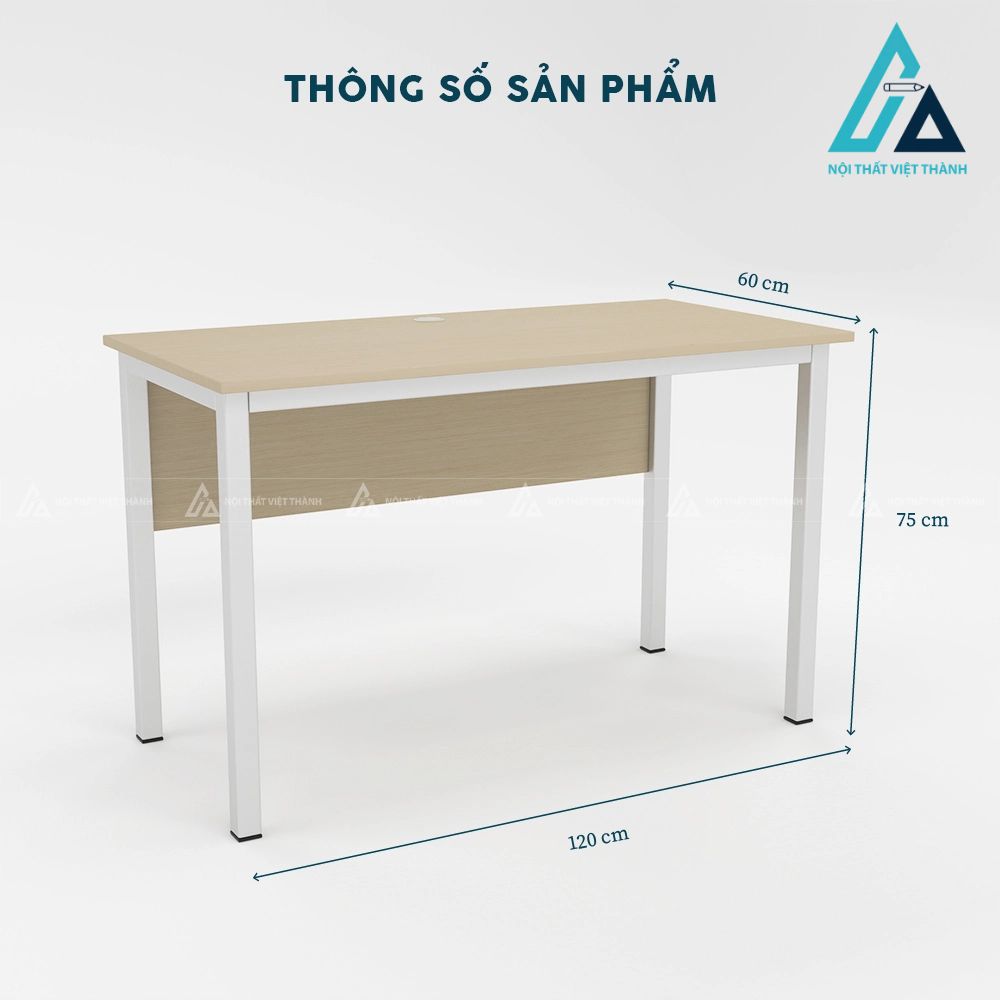 Bàn văn phòng hiện đại khung sắt sơn tĩnh điện 6