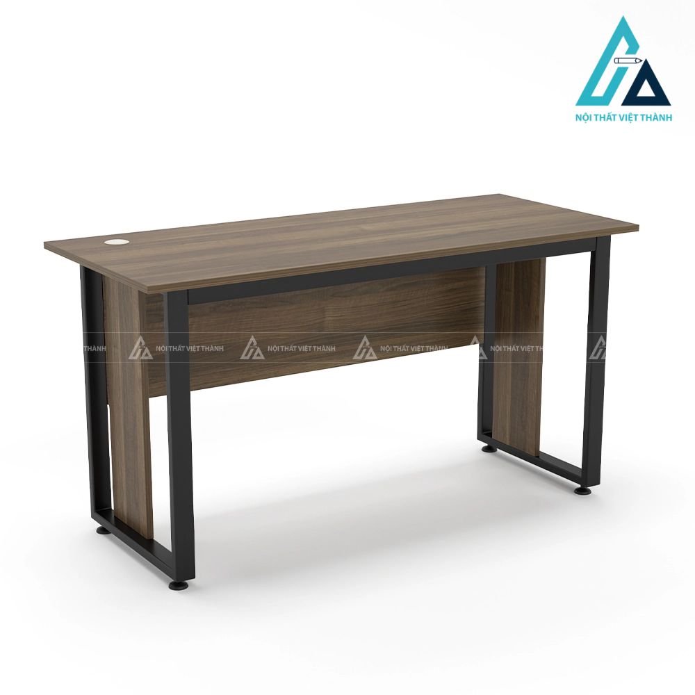 Bàn làm việc phong cách tối giản chân sắt sơn tĩnh điện 7