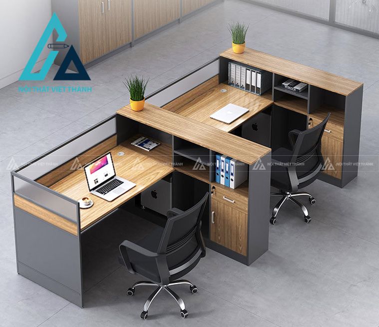 Bàn Làm Việc Nhân Viên Kiểu Dáng Thanh Lịch Phù Hợp Công Sở 1