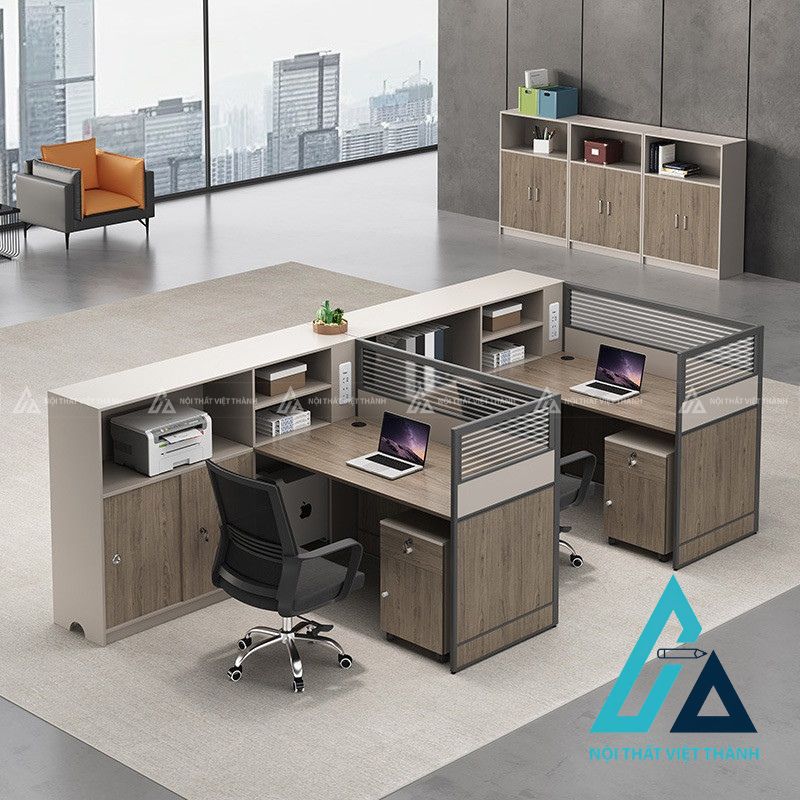 Bàn Làm Việc Nhân Viên Hiện Đại Lựa Chọn Phổ Biến Cho Văn Phòng 1