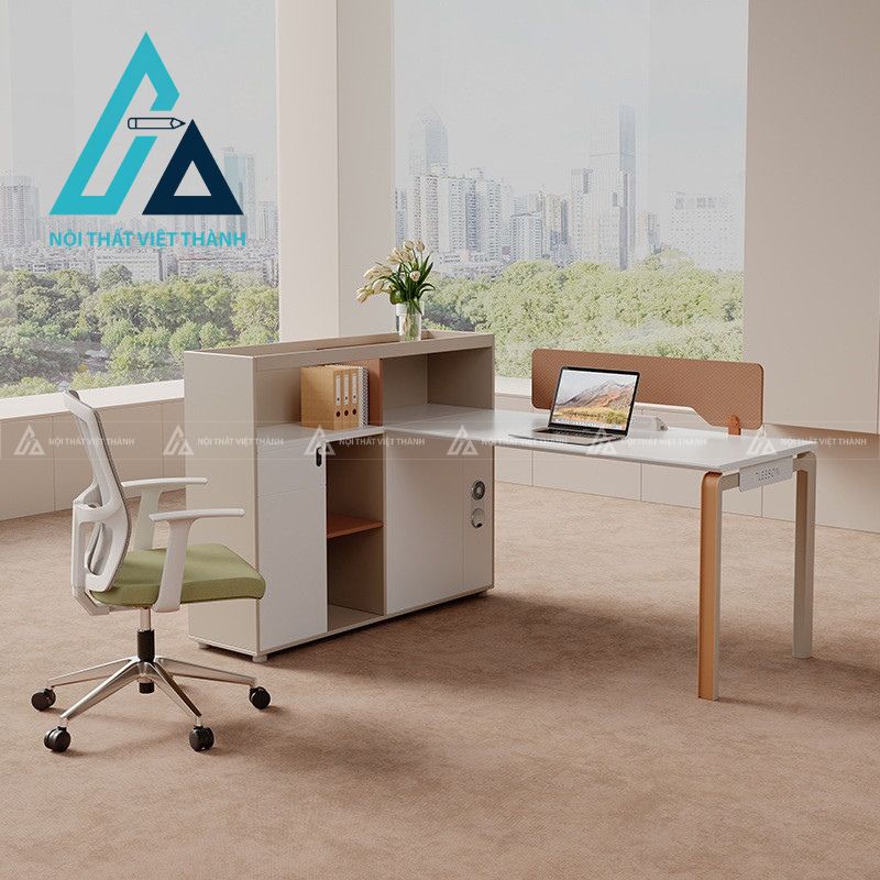 Bàn Làm Việc Nhân Viên Kiểu Dáng Thanh Lịch Dễ Sử Dụng