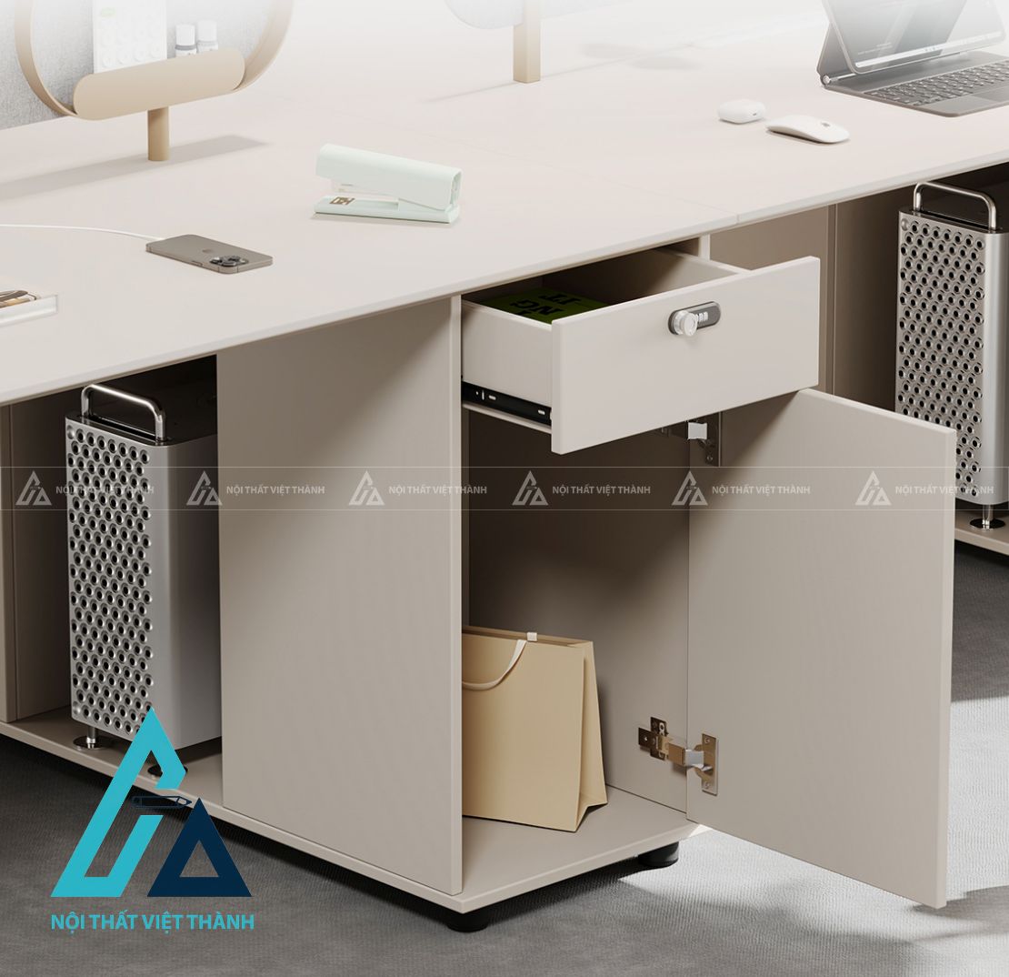 Bàn Làm Việc Nhân Viên Thiết Kế Hiện Đại Mang Lại Sự Gọn Gàng 1