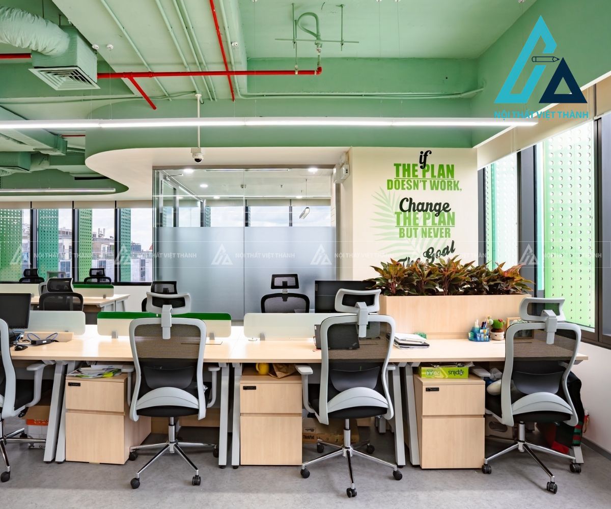 Xác định số lượng nhân viên khi đặt kích thước bàn