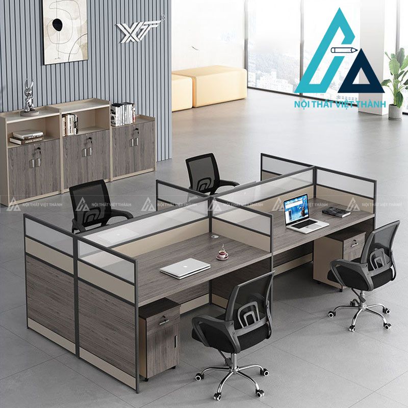 Bàn Làm Việc Nhân Viên Thiết Kế Thông Minh Tối Ưu Không Gian 2