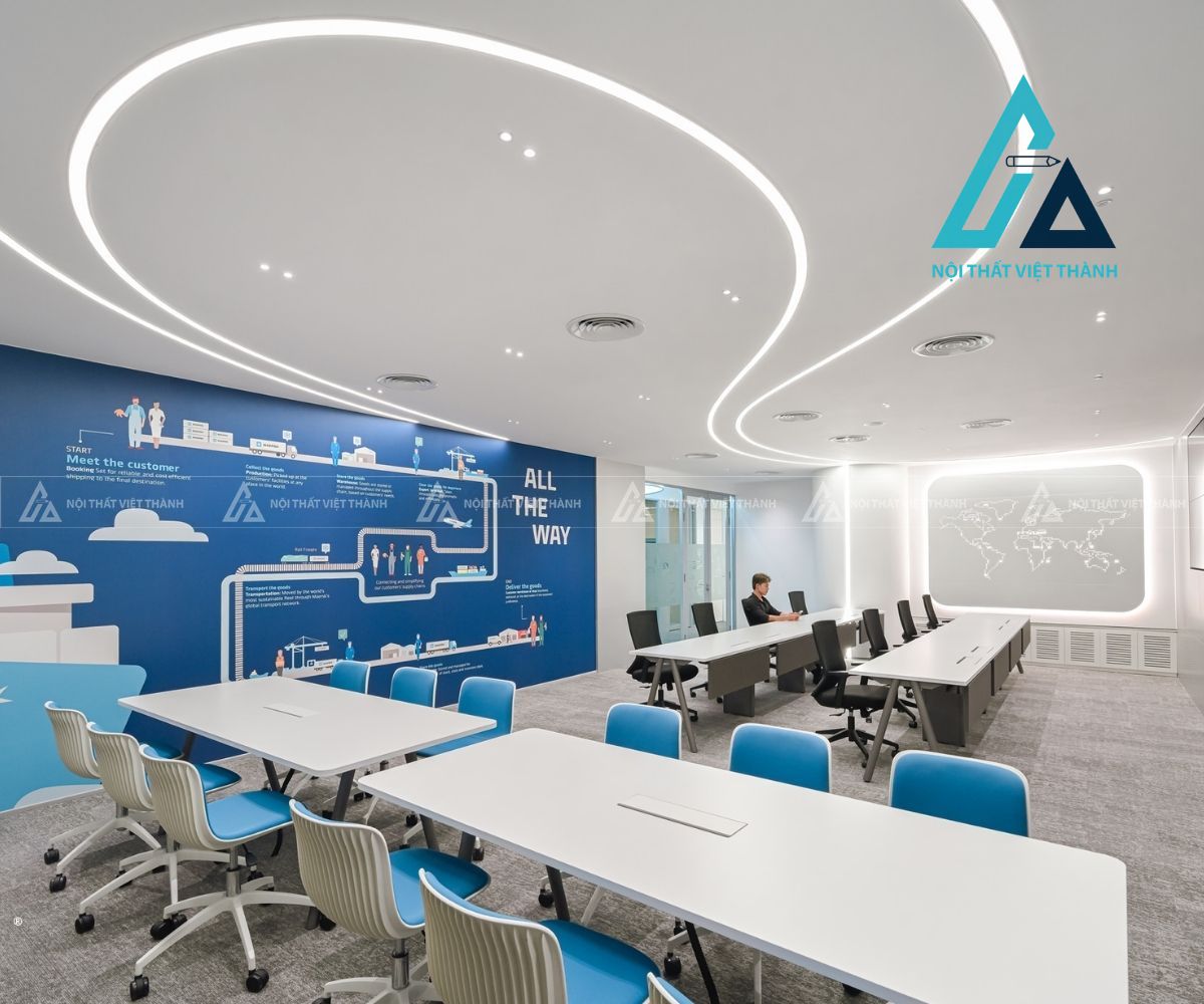 Thiết kế và thi công bàn làm việc  nhân viên chuyên nghiệp